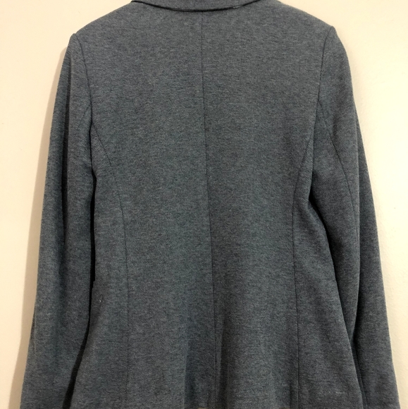 Express Cotton One- Button Blazer - Picture 3 of 4